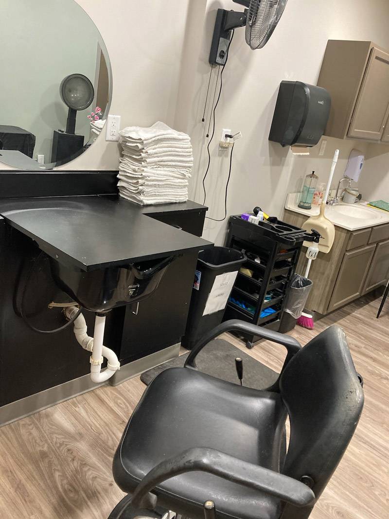 An interior shot of the Silver Foxes facility beauty services, from the Silver Foxes Gallery.